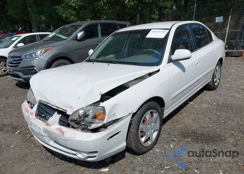 2006 Hyundai Elantra Gls/Limited z USA, uszkodzony, nr VIN KMHDN46D66U345731